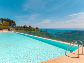Albatros - swimming pool with sea view and terrace Magliolo